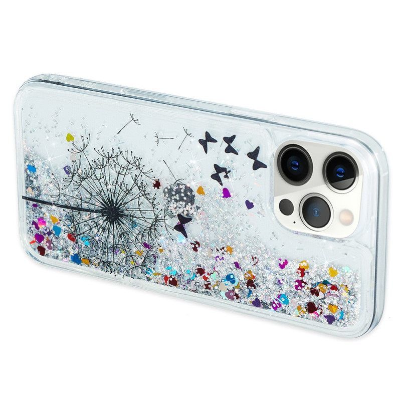 Θήκη iPhone 15 Pro Max Πικραλίδα Glitter